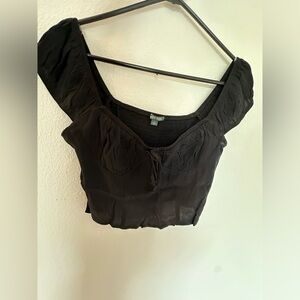 Black Wild Fable Top